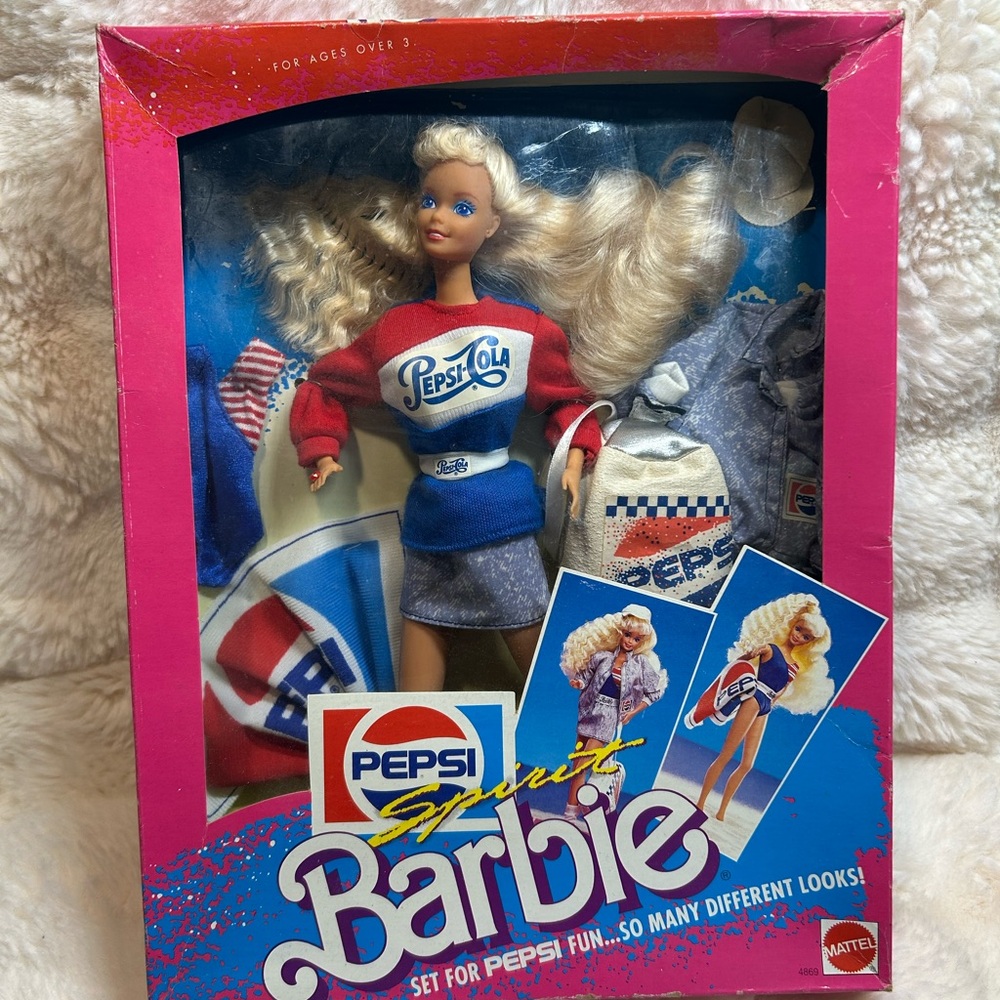 Pepsi Spirit Barbie with Purple Jacket